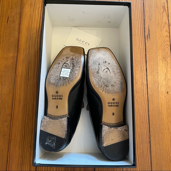 Gucci Loafers GG Logo Interlocking G Black Leather main image 5